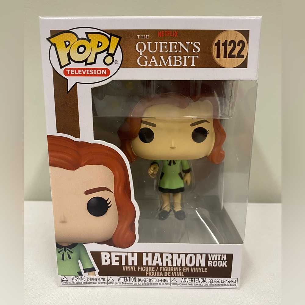 Funko Queen’s Gambit Beth Harmon with Rook
